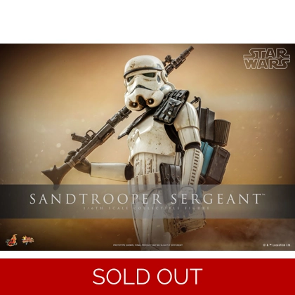 Hot Toys – Star Wars Episode IV : A New Hope - 1/6th scale Sandtrooper Sergeant Collecti